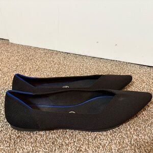 Rothy's Black and Blue Women's Flats